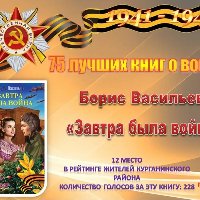 12 Васильев Б. «Завтра была война»