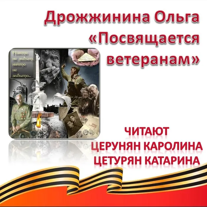 Дрожжинина Ольга «Посвящается ветеранам»