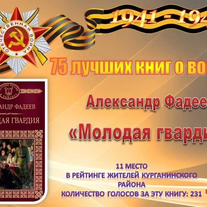 11. Фадеев А. «Молодая гвардия»